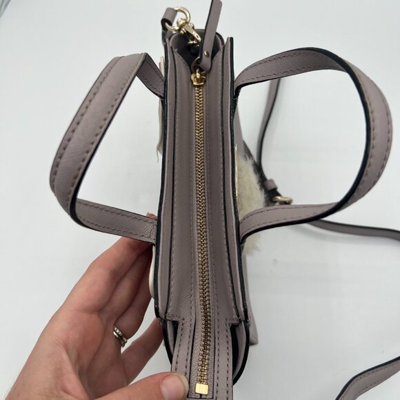 Kate Spade New York Bunny Crossbody Satchel – Gray - Picture 8 of 10